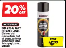 Autobarn BRAKES & PART CLEANER offer