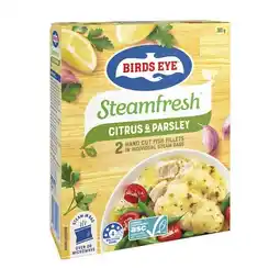 Woolworths Birds Eye Steamfresh Fish – From the Freezer offer
