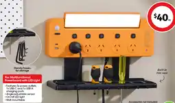 Coles Fixr Multifunctional Powerboard with LED Light offer