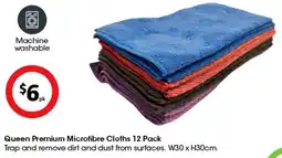 Coles Queen Premium Microfibre Cloths offer