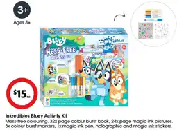 Coles Inkredibles Bluey Activity Kit offer