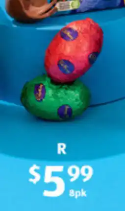 ALDI Cadbury Dairy Milk Hollow Eggs offer