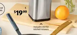 ALDI Universal Knife Block offer