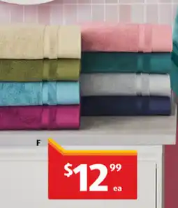 ALDI Australian Cotton Bath Towel offer