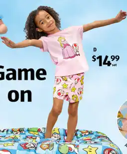 ALDI Children's Licensed PJ Set offer