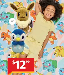 ALDI Pokémon Cuddle Plush 8" offer