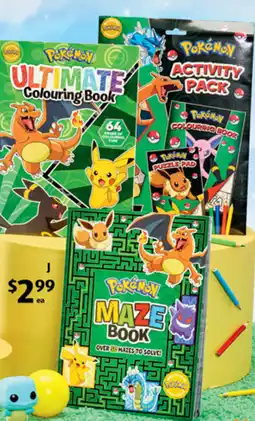 ALDI Pokémon Licensed Books offer