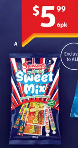 ALDI Swizzels Sweet Mix offer