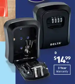 ALDI Delta Key Safe offer