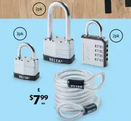ALDI Heavy Duty Padlocks offer