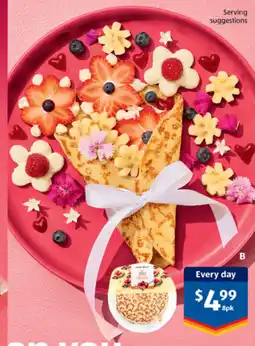 ALDI food envy sweet crepes offer