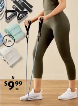 ALDI Fitness Resistance Tube or Band Set offer