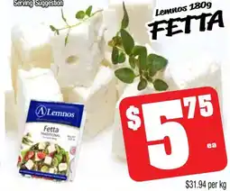 Farmer Jack's Lemnos fetta offer