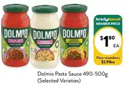 Farmer Jack's Dolmio pasta sauce offer
