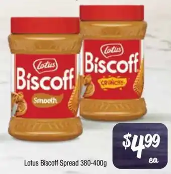 Farmer Jack's Lotus biscoff spread offer