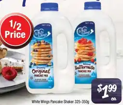 Farmer Jack's White wings pancake shaker offer