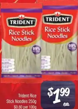 Farmer Jack's Trident rice stick noodles offer