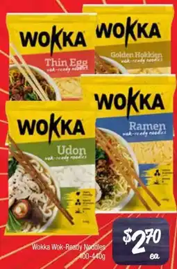 Farmer Jack's Wokka wok-ready noddles offer