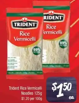 Farmer Jack's Trident rice vermicelli noodles offer