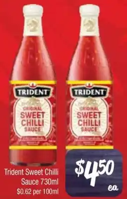 Farmer Jack's Trident sweet chilli sauce offer