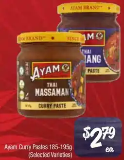 Farmer Jack's Ayam curry pastes offer