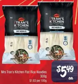 Farmer Jack's Mrs tran's kitchen flat rice noodles offer