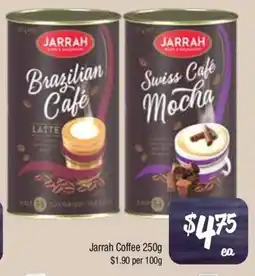 Farmer Jack's Jarrah coffee offer