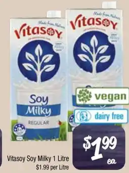 Farmer Jack's Vitasoy soy milky offer