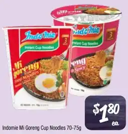Farmer Jack's Indomie mi goreng cup noodles offer