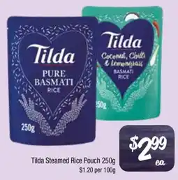 Farmer Jack's Tilda steamed rice pouch offer