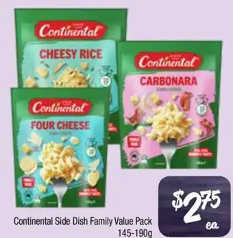 Farmer Jack's Continental side dish family value pack offer