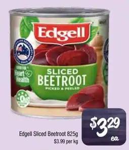 Farmer Jack's Edgell sliced beetroot offer