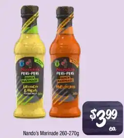 Farmer Jack's Nando's marinade offer