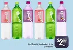Farmer Jack's Aloe Mate Aloe Vera Drinks offer