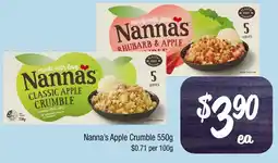 Farmer Jack's Nanna's Apple Crumble offer