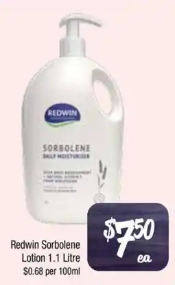 Farmer Jack's Redwin Sorbolene Lotion offer