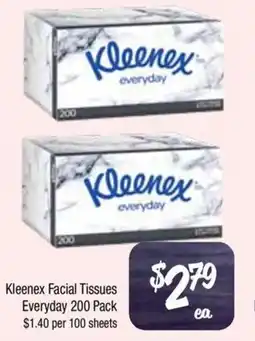 Farmer Jack's Kleenex Facial Tissues Everyday offer