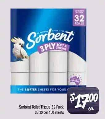 Farmer Jack's Sorbent Toilet Tissue offer