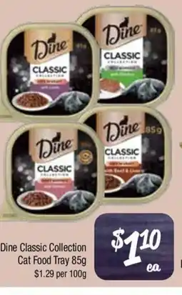 Farmer Jack's Dine Classic Collection Cat Food Tray offer