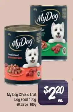 Farmer Jack's My Dog Classic Loaf offer