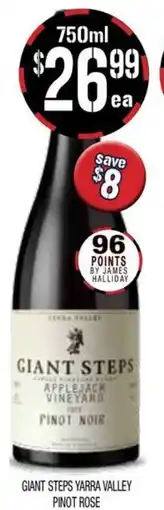 Farmer Jack's Giant steps yarra valley pinot rose offer