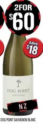 Farmer Jack's Dog point sauvignon blanc offer