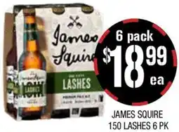 Farmer Jack's James squire 150 lashes offer