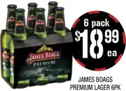 Farmer Jack's James boags premium lager offer
