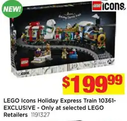 Mr Toys Lego icons holiday express train 10361- exclusive offer