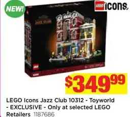 Mr Toys Lego icons jazz club 10312 - toyworld - exclusive offer