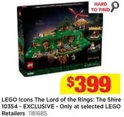 Mr Toys LEGO Icons The Lord of the Rings: The Shire 10354 - EXCLUSIVE offer