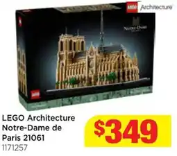 Mr Toys Lego architecture notre-dame de paris 21061 offer