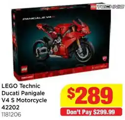 Mr Toys Lego technic ducati panigale v4 s motorcycle 42202 offer