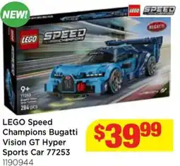 Mr Toys Lego speed champions bugatti vision gt hyper sports car 77253 offer